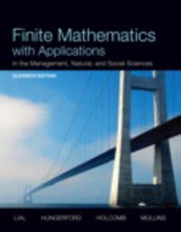 Finite Mathematics with Applications in the Management, Natural, and Social Sciences Plus NEW MyMathLab with Pearson EText -- Access Card Package